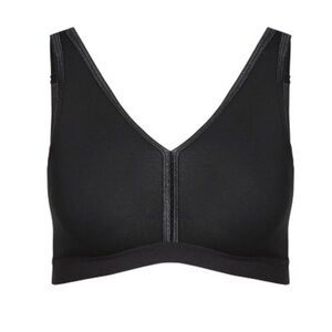 Avenue soft cotton black bra in size 40DD